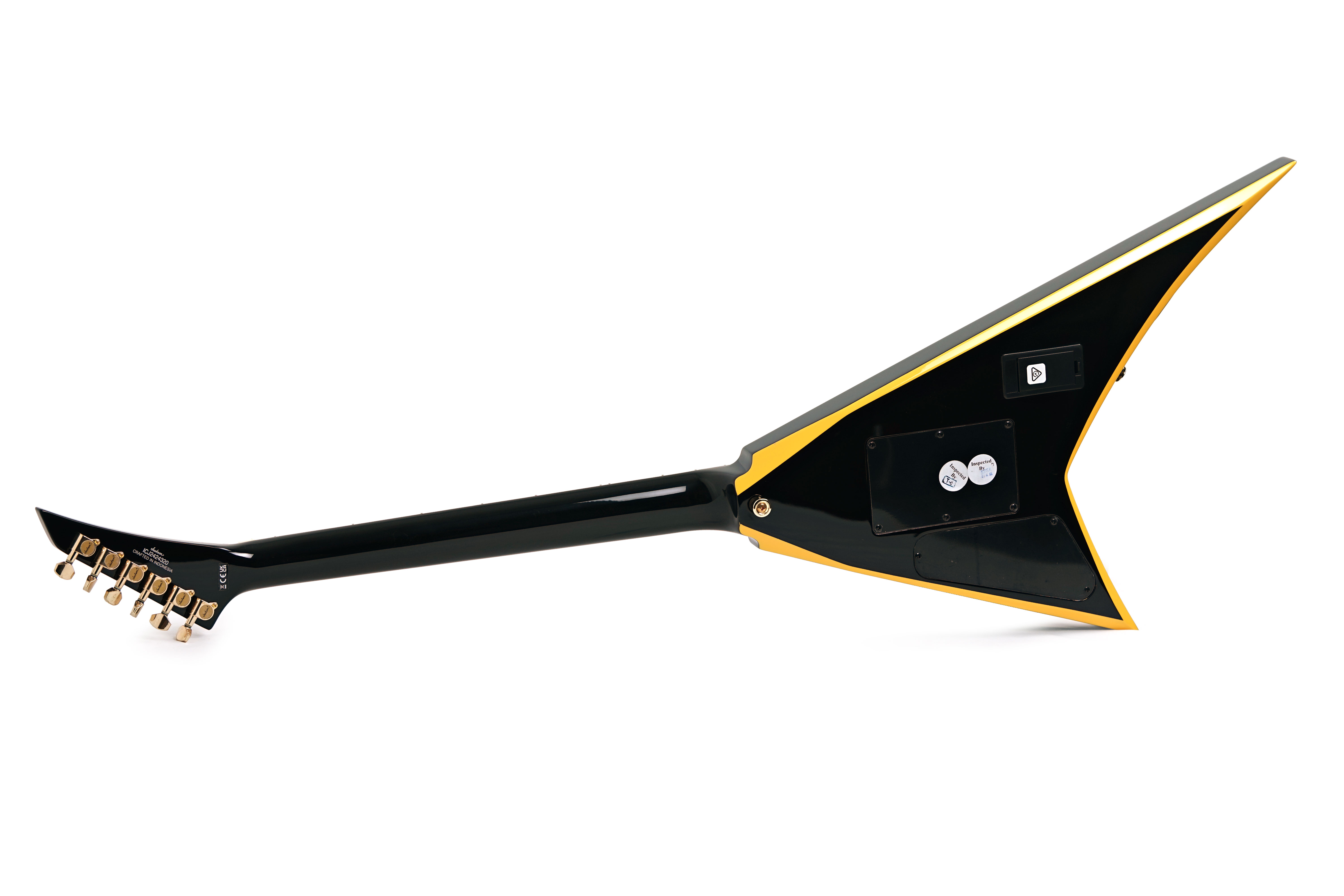 Jackson X Series Randy Rhoads Black with Yellow Bevels (Ex-Demo) #ICJ2424320