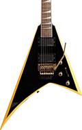 Jackson X Series Rhoads RRX24 Black with Yellow Bevels