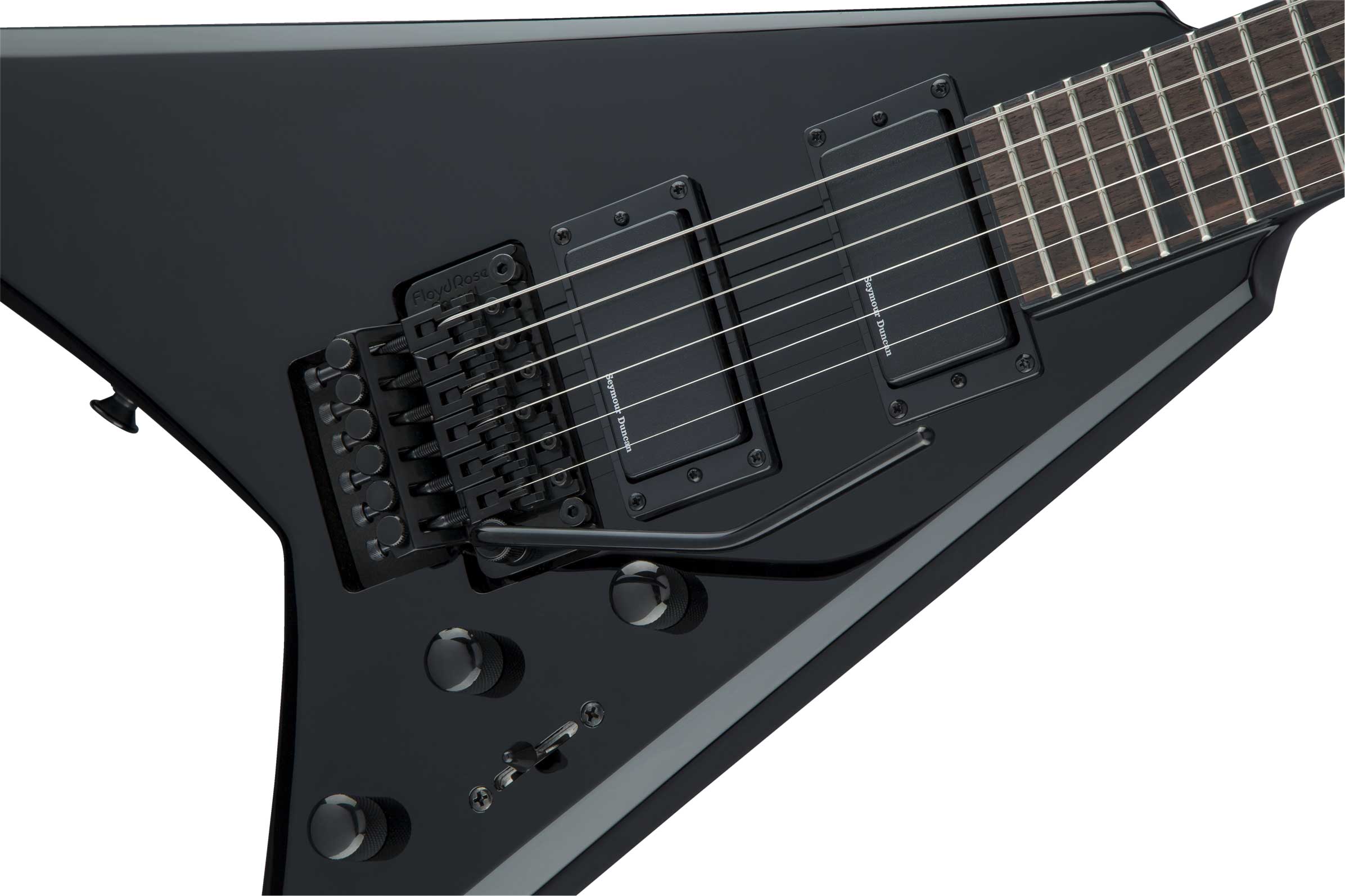 Jackson X Series Rhoads RRX24 Gloss Black Laurel Fingerboard