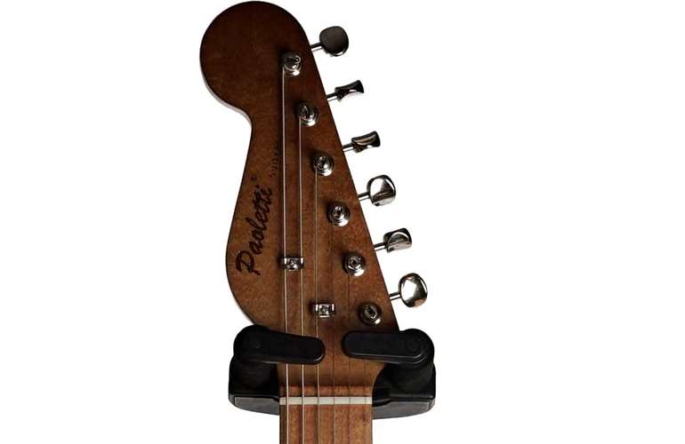 Paoletti Stratospheric Loft HS Reverse Headstock Roasted Maple Neck Heavy Black Paoletti Stratospheric Loft HS Reverse Headstock Roasted Maple Neck Heavy Black