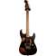 Paoletti Stratospheric Loft HS Reverse Headstock Roasted Maple Neck Heavy Black Front View