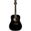 Atkin White Rice Dreadnought Black Top Aged #1689 Front View