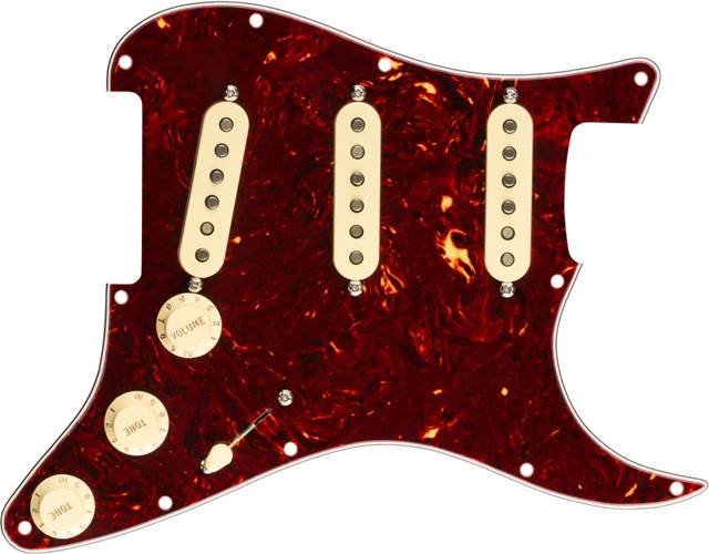 Fender Stratocaster Pre-Wired SSS 57/62 Pickguard Tortoise Shell