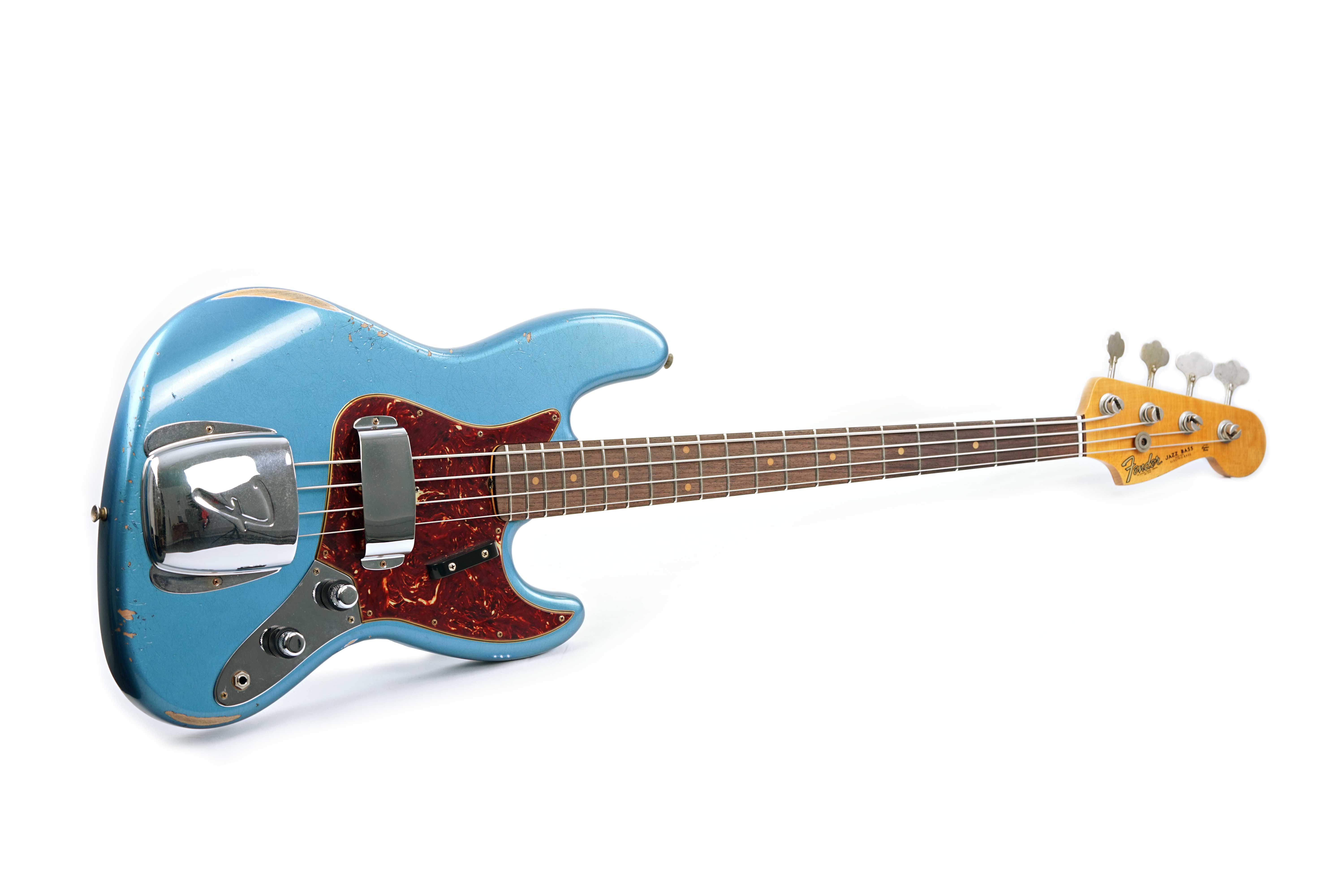 Fender Custom Shop Limited Edition 1960 Jazz Bass Relic Aged Lake 
