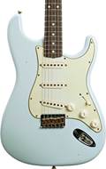 Fender Custom Shop Limited Edition 1961 Stratocaster Journeyman Relic Faded Aged Sonic Blue #CZ558817