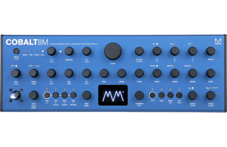 Modal Electronics COBALT8M 8-voice Extended VA desktop/rack synthesizer