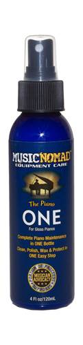 MusicNomad The Piano ONE - All in 1 Cleaner, Polish, Wax for Gloss Pianos