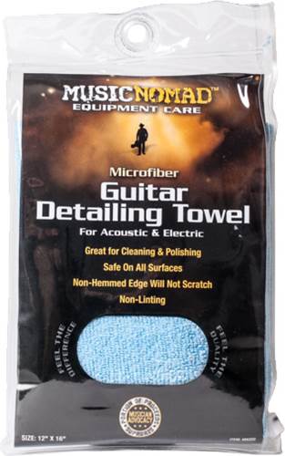 MusicNomad Edgeless Microfiber Guitar Detailing Towel