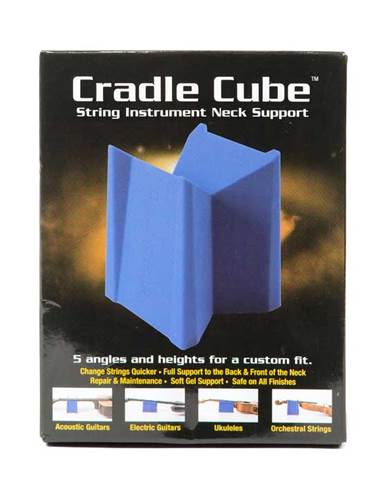 MusicNomad Cradle Cube - Neck Support for All Stringed Instruments MusicNomad Cradle Cube - Neck Support for All Stringed Instruments