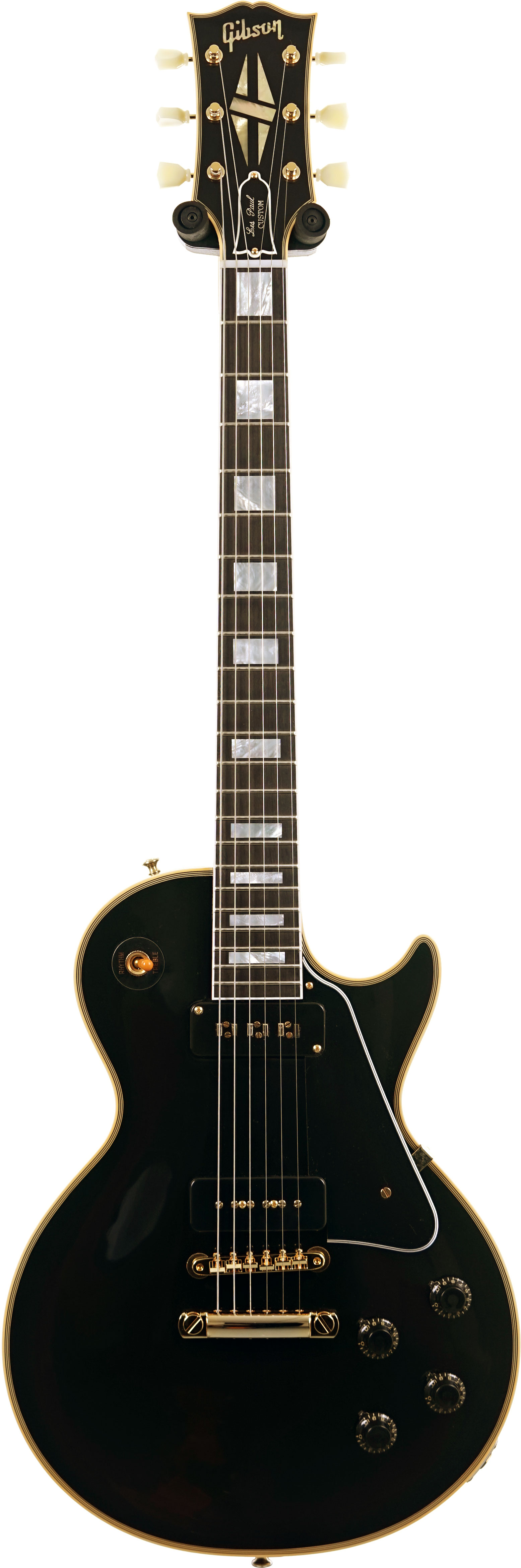 Gibson Custom Shop 1954 Les Paul Custom Staple Pickup Ebony VOS #45570