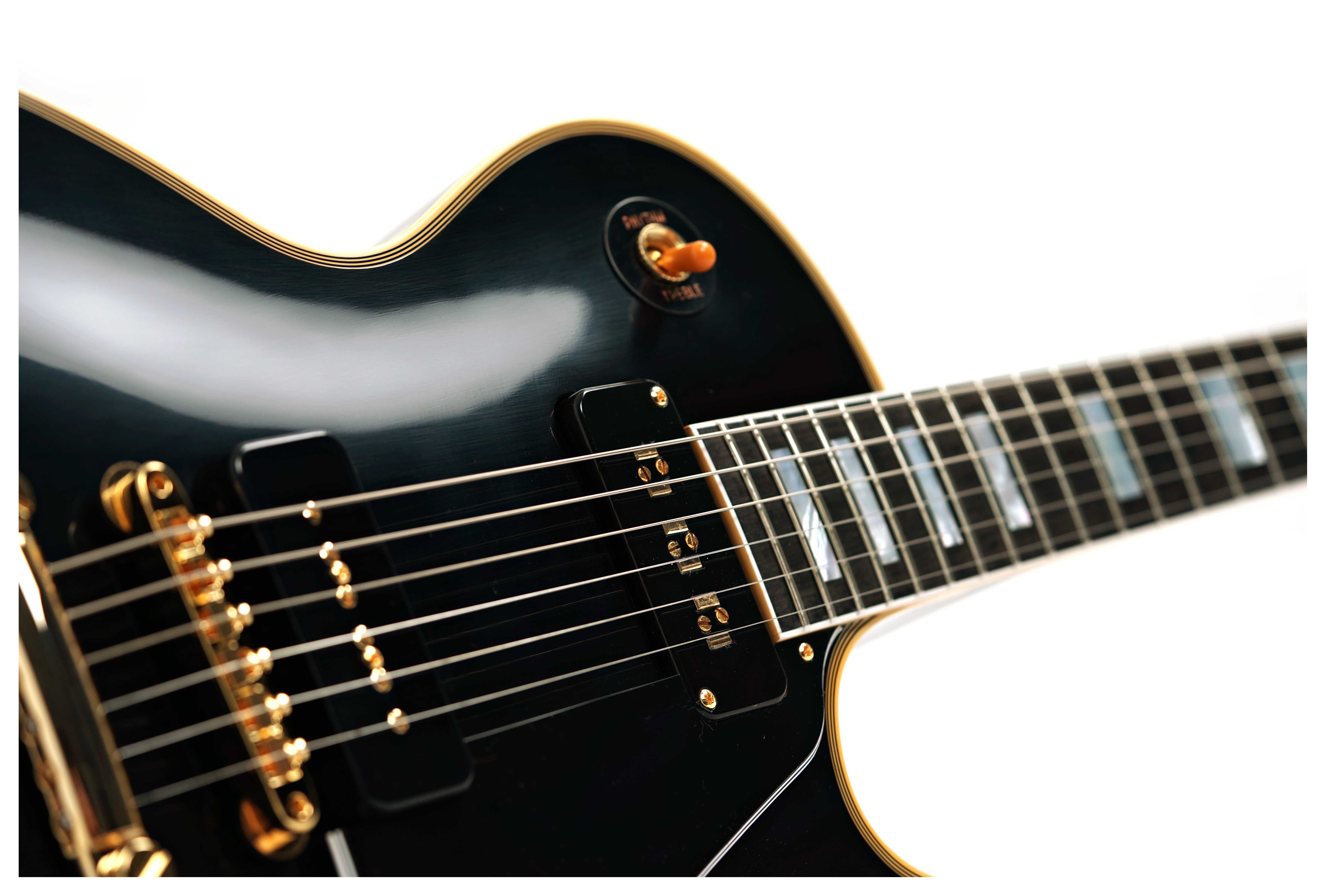 Gibson Custom Shop 1954 Les Paul Custom Staple Pickup Ebony VOS #45570