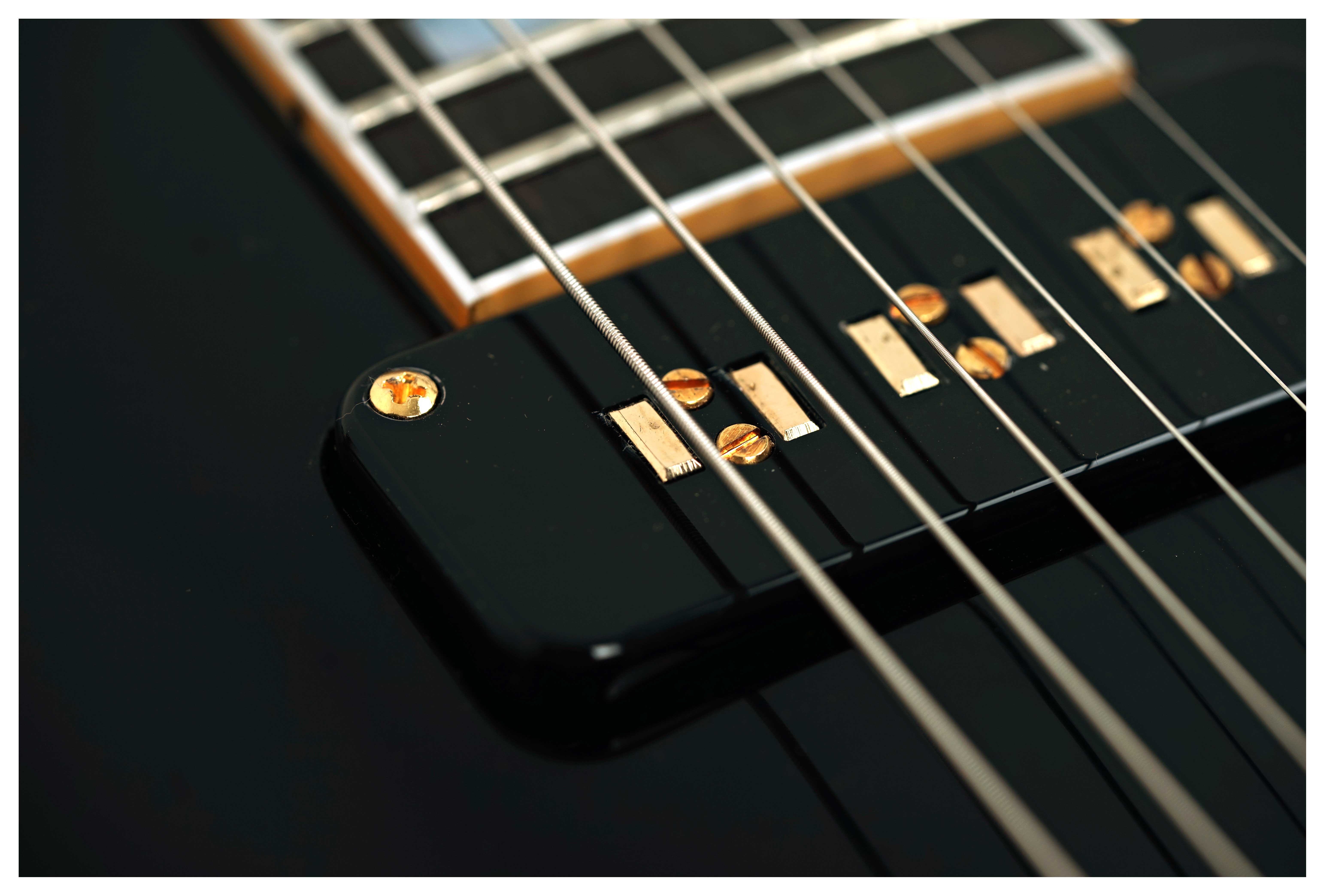 Gibson Custom Shop 1954 Les Paul Custom Staple Pickup Ebony VOS #45570