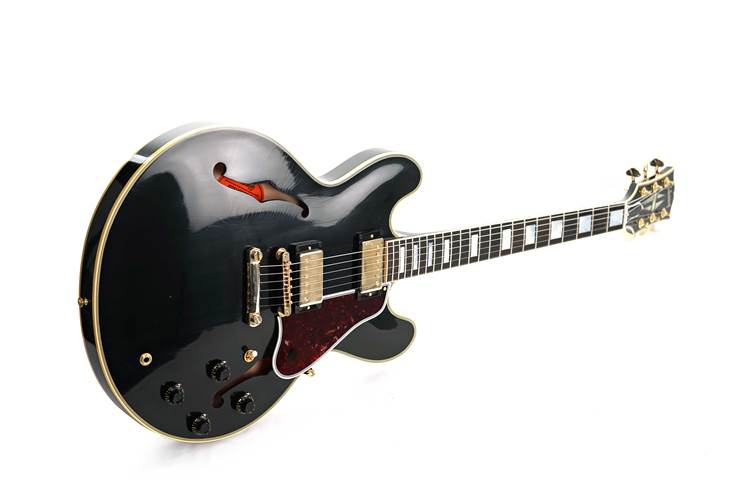 Gibson Custom Shop Murphy Lab 1959 ES-355 Reissue Stop Bar Ultra Light Aged Ebony #A930033 Gibson Custom Shop Murphy Lab 1959 ES-355 Reissue Stop Bar Ultra Light Aged Ebony #A930033
