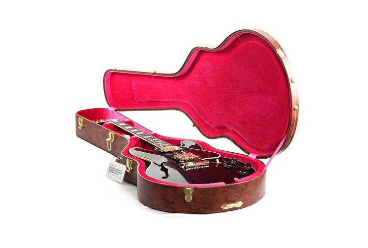 Gibson Custom Shop Murphy Lab 1959 ES-355 Reissue Stop Bar Ultra Light Aged Ebony #A930033 Gibson Custom Shop Murphy Lab 1959 ES-355 Reissue Stop Bar Ultra Light Aged Ebony #A930033