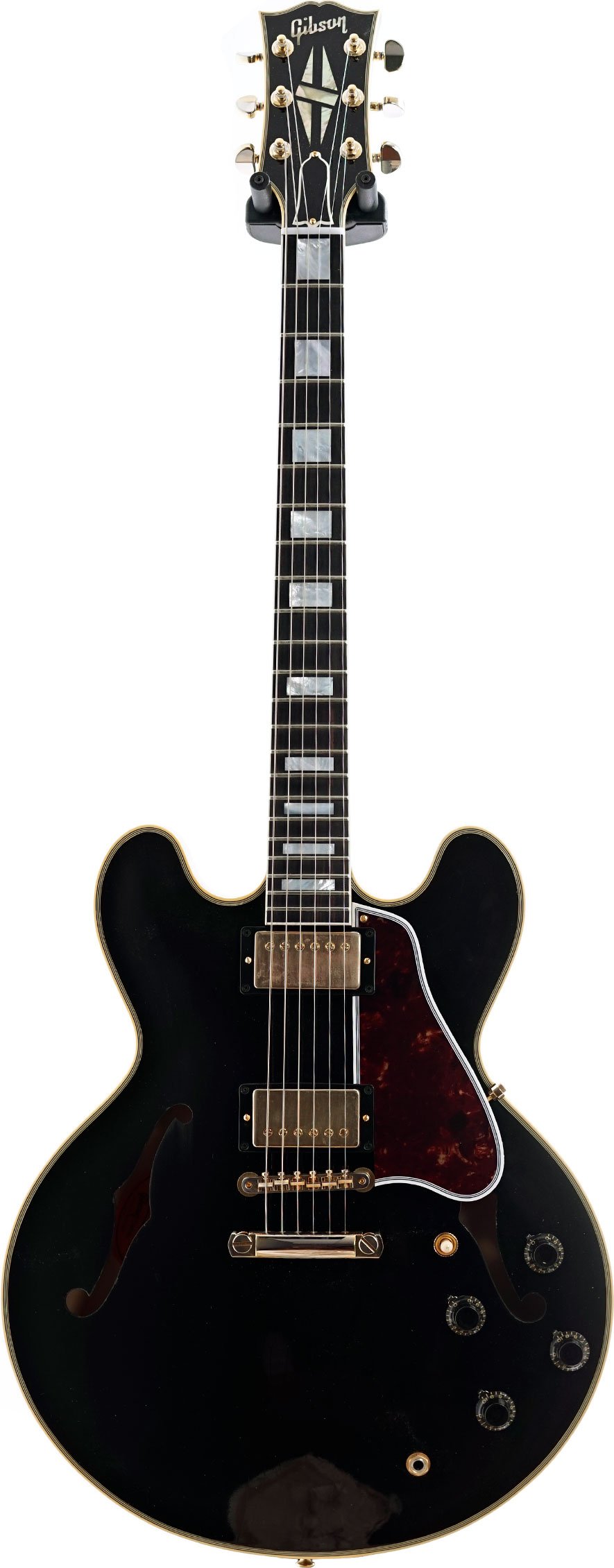 Gibson Custom Shop Murphy Lab 1959 ES-355 Reissue Stop Bar Ultra Light Aged Ebony #A921389