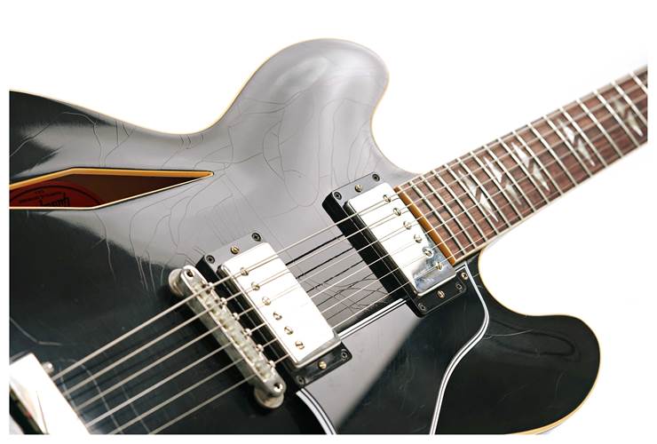 Gibson Custom Shop Murphy Lab 1964 Trini Lopez Standard Reissue Ultra Light Aged Ebony #121355 Gibson Custom Shop Murphy Lab 1964 Trini Lopez Standard Reissue Ultra Light Aged Ebony #121355