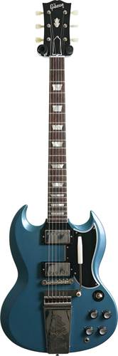 Gibson Custom Shop Murphy Lab 1964 SG Standard Reissue with Maestro Vibrola Ultra Light Aged Pelham Blue #400024