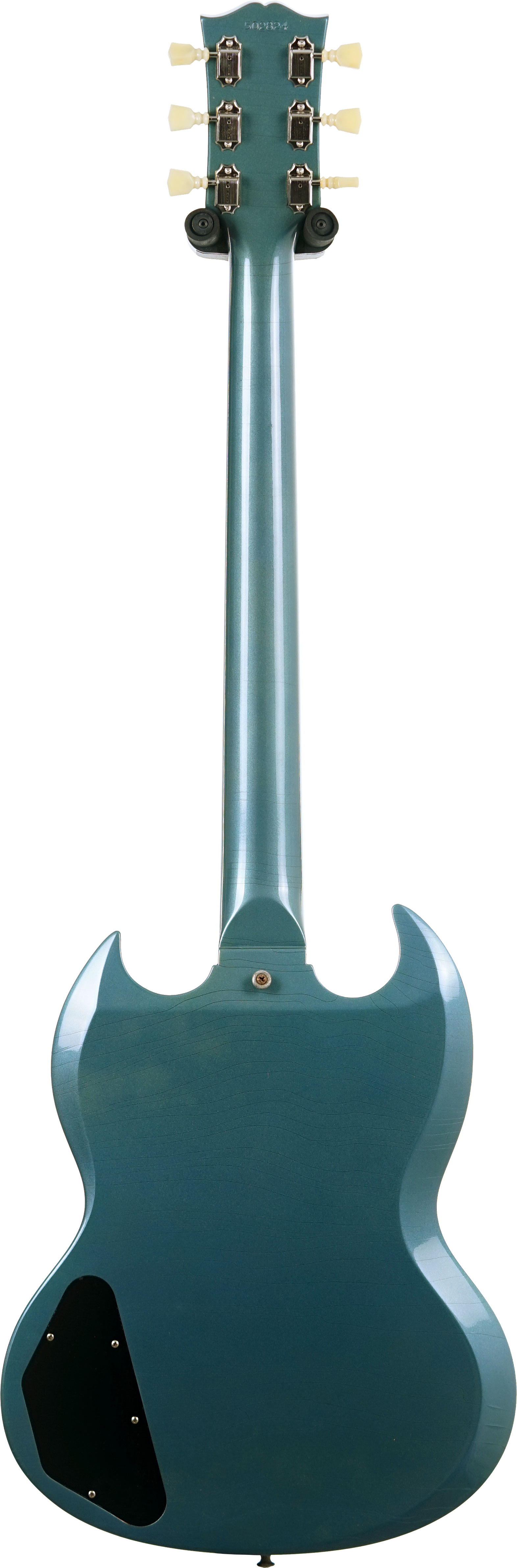 Gibson Custom Shop Murphy Lab 1964 SG Standard Reissue with Maestro Vibrola Ultra Light Aged Pelham Blue #502824