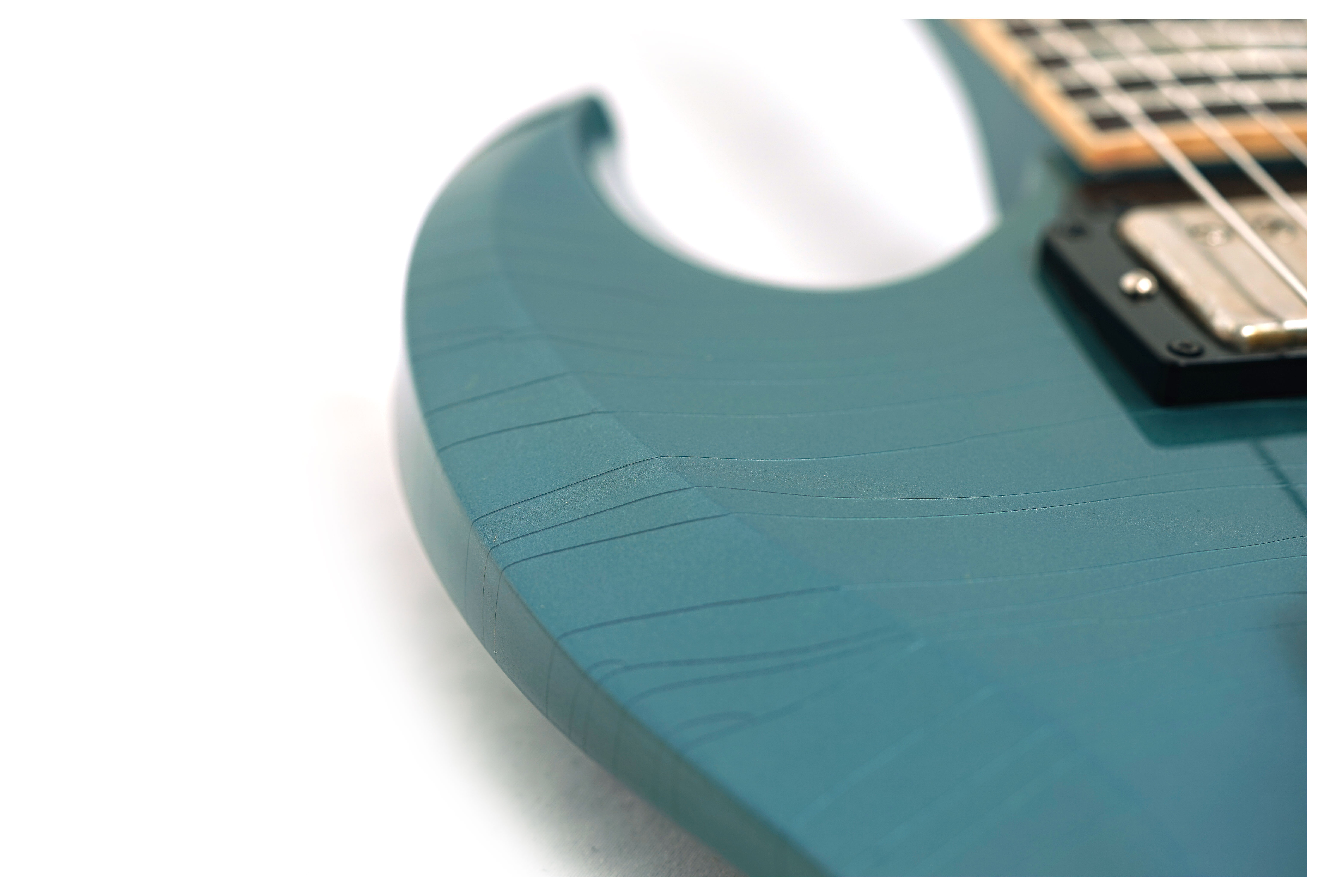 Gibson Custom Shop Murphy Lab 1964 SG Standard Reissue with Maestro Vibrola Ultra Light Aged Pelham Blue #502824