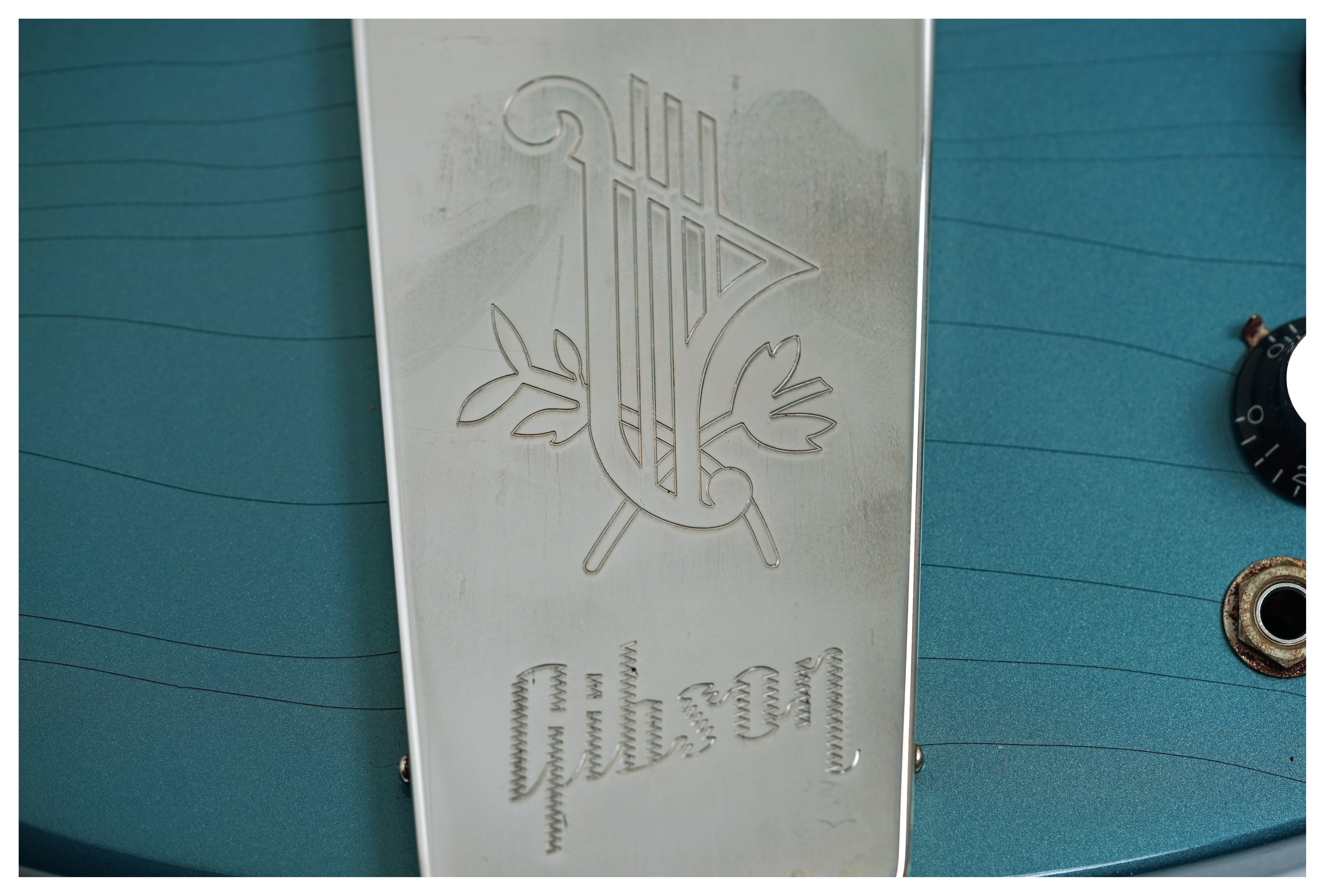 Gibson Custom Shop Murphy Lab 1964 SG Standard Reissue with Maestro Vibrola Ultra Light Aged Pelham Blue #502824