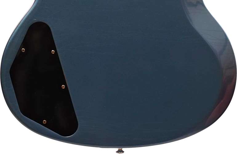 Gibson Custom Shop Murphy Lab 1964 SG Standard Reissue with Maestro Vibrola Ultra Light Aged Pelham Blue Gibson Custom Shop Murphy Lab 1964 SG Standard Reissue with Maestro Vibrola Ultra Light Aged Pelham Blue
