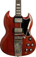 Gibson Custom Shop Murphy Lab 1964 SG Standard Reissue with Maestro Vibrola Heavy Aged Faded Cherry #200934