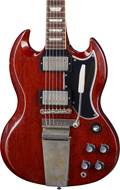 Gibson Custom Shop Murphy Lab 1964 SG Standard Reissue with Maestro Vibrola Heavy Aged Faded Cherry 