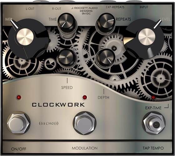J.Rockett Audio Clockwork Analog Stereo Echo