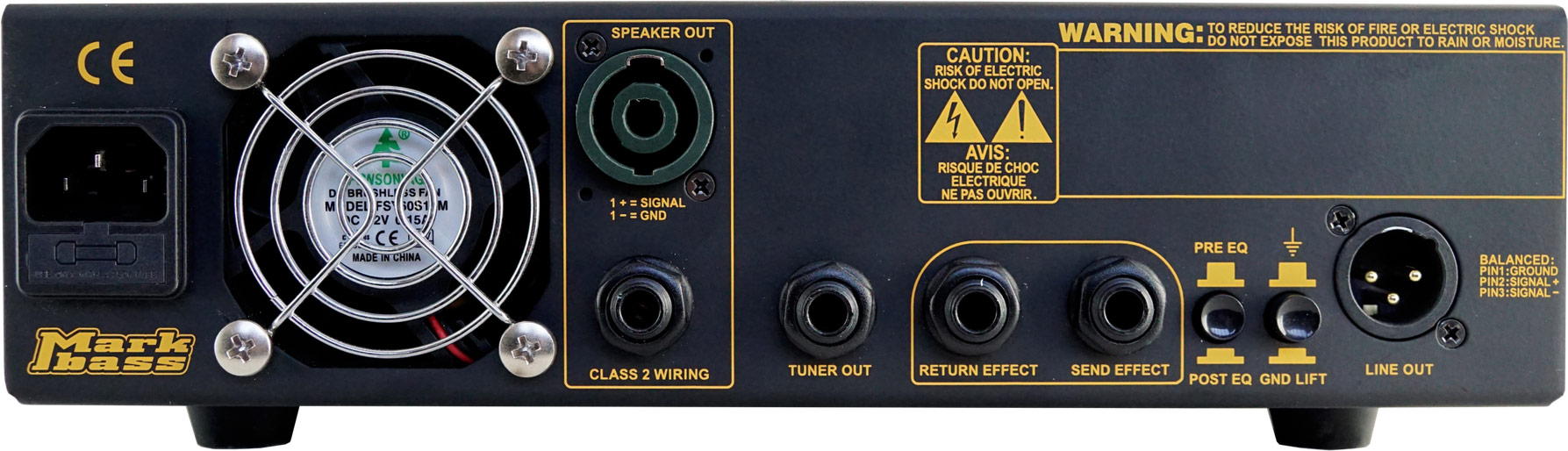 Mark Bass Little Mark IV 500W Solid State Bass Amp Head