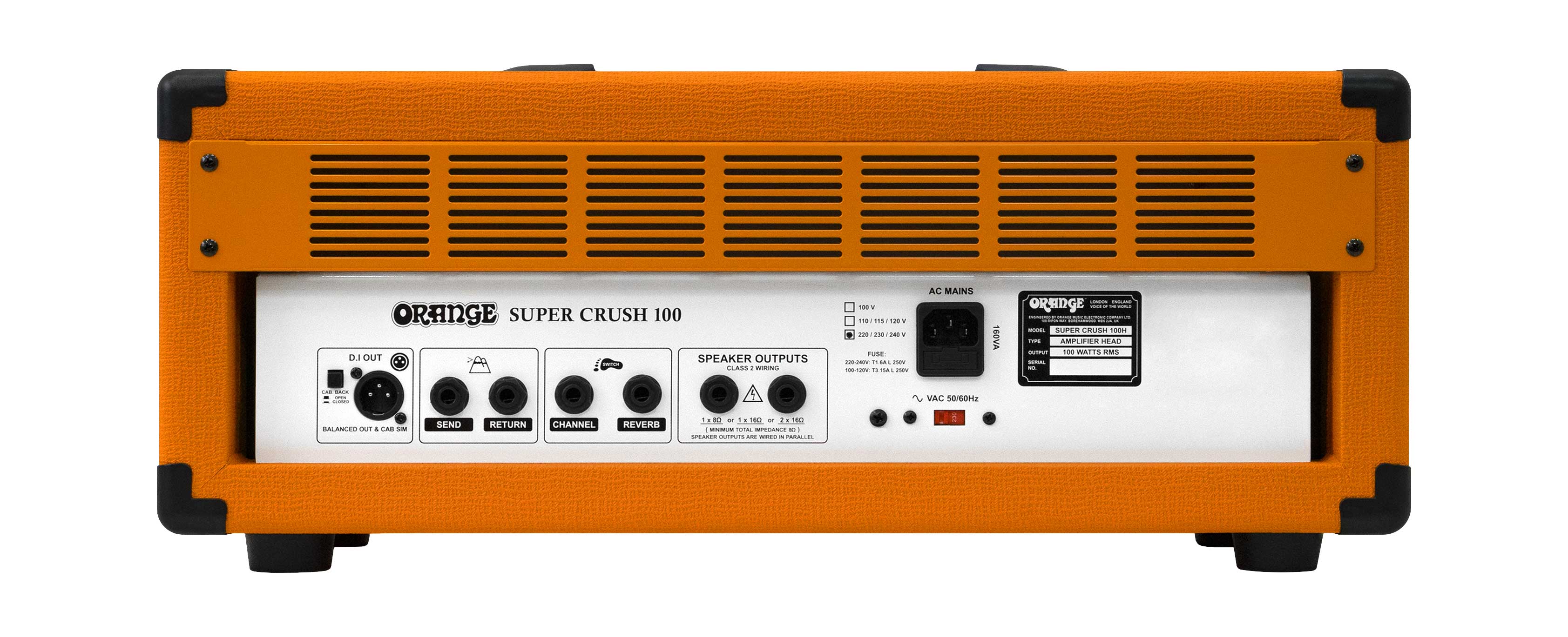 Orange Super Crush 100 Solid State Amp Head