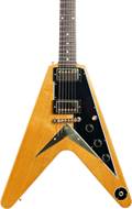 Gibson Custom Shop 58 Korina Flying V Black Pickguard Natural VOS #811401