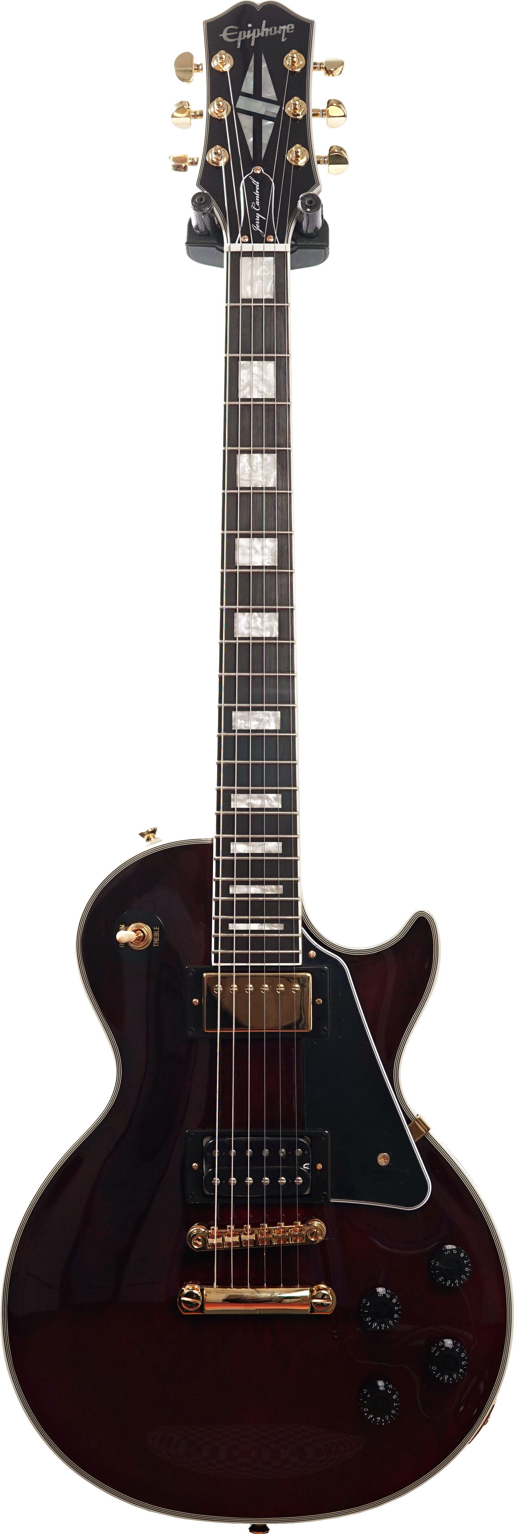 Epiphone Jerry Cantrell Wino Les Paul Custom Dark Wine Red (Ex-Demo) #25071521442