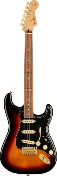 Fender FSR Tribute Stratocaster 3 Tone Sunburst Gold Hardware guitarguitar exclusive