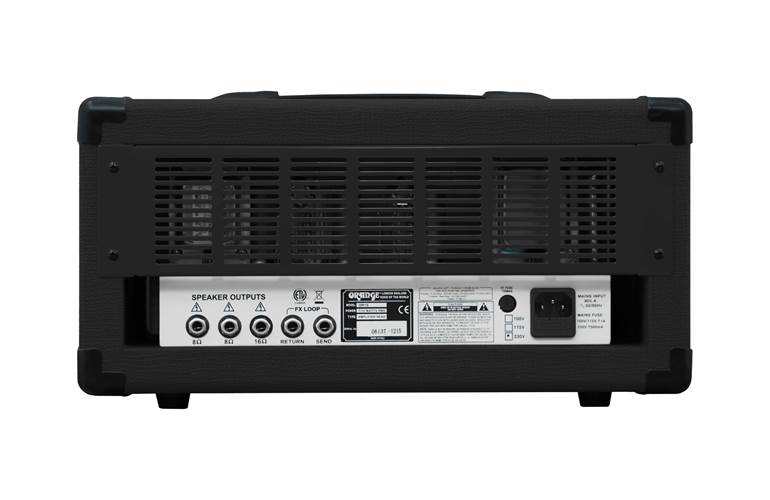 Orange OR15 Valve Amp Head Black Orange OR15 Valve Amp Head Black