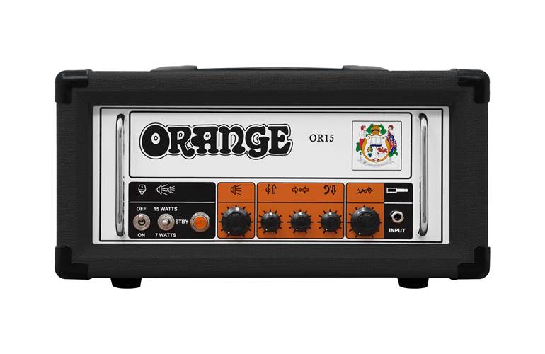 Orange OR15 Valve Amp Head Black