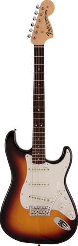 Fender Made in Japan Traditional Late 60s Stratocaster 3 Colour Sunburst Rosewood Fingerboard