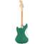 Squier FSR Bullet Competition Mustang Sherwood Green with Olympic White Stripes Back View
