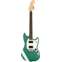 Squier FSR Bullet Competition Mustang Sherwood Green with Olympic White Stripes Front View