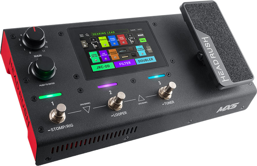 HeadRush MX5 Guitar Amp Modeller and Multi Effects Processor Pedal