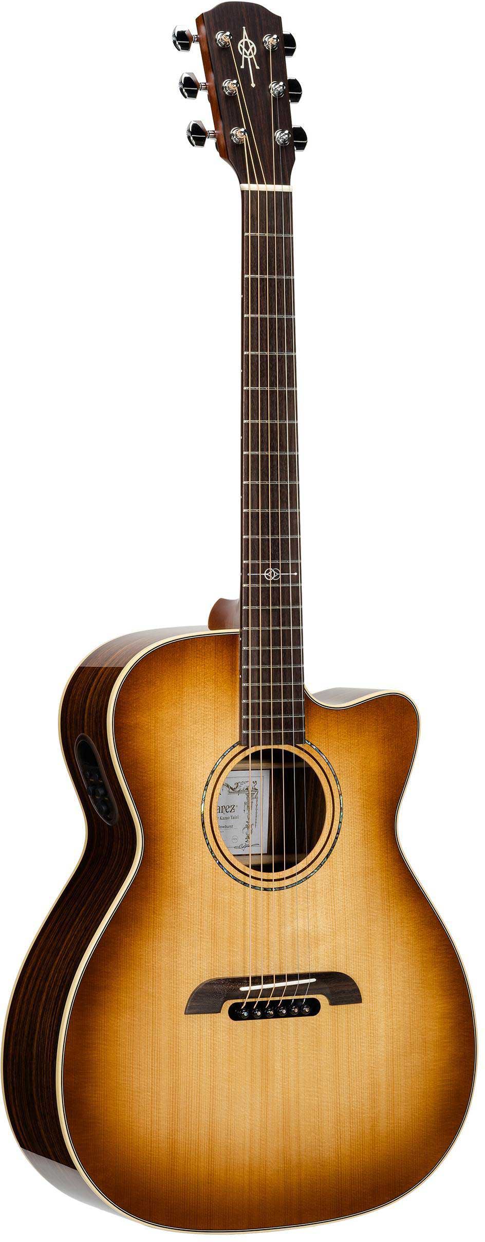 Alvarez Yairi FY70CESHB Standard Folk Om Shadowburst Gloss