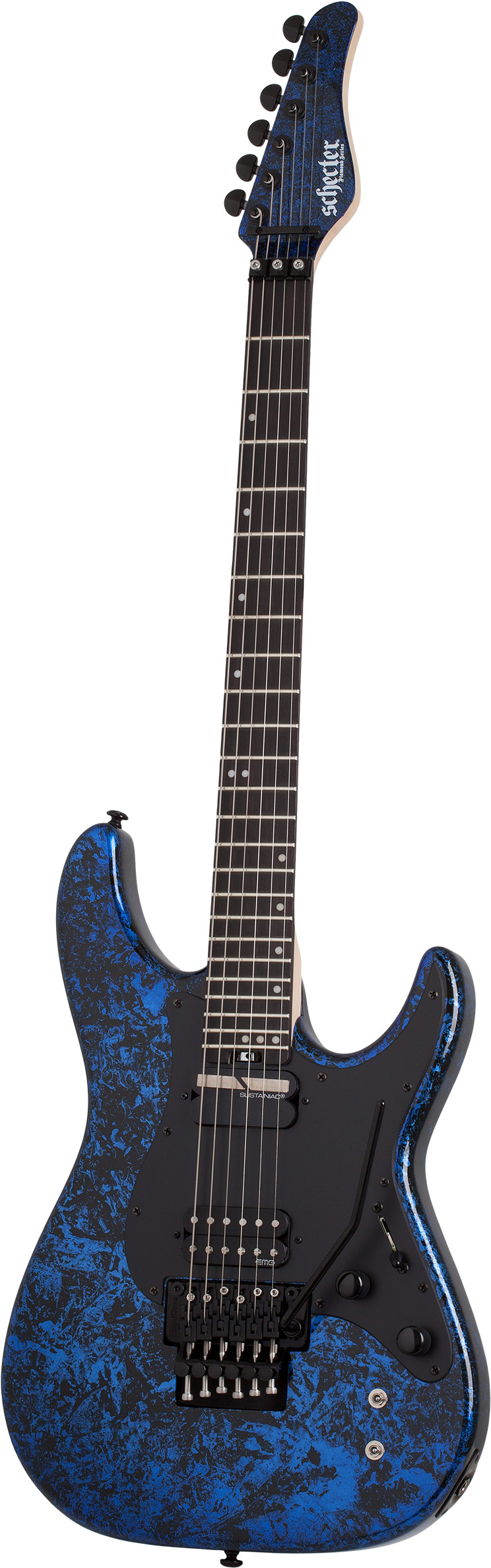 Schecter Sun Valley Super Shredder Blue Reign FR-S