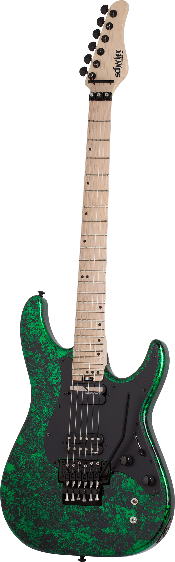 Schecter Sun Valley Super Shredder Green Reign FR-S