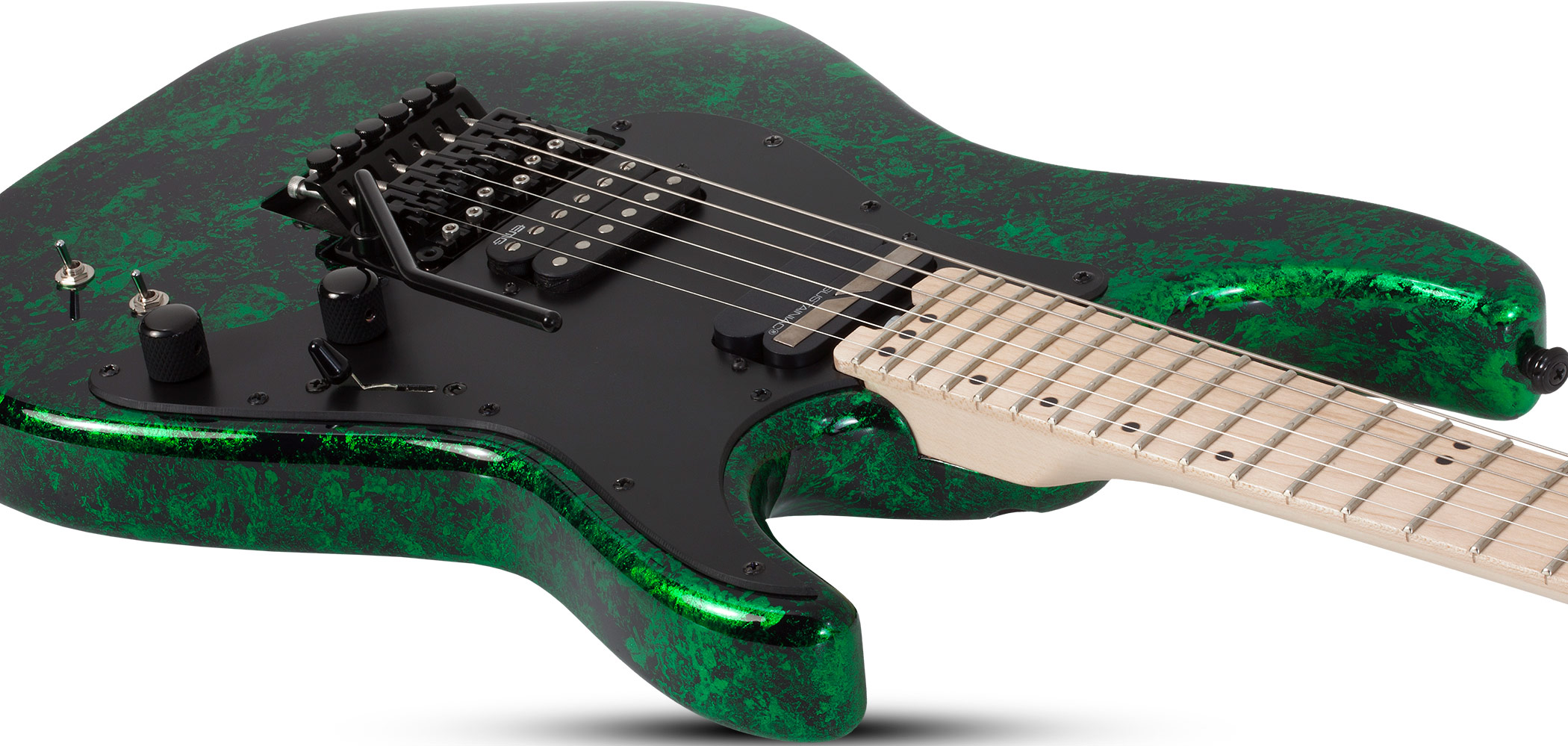 Schecter Sun Valley Super Shredder Green Reign FR-S | guitarguitar