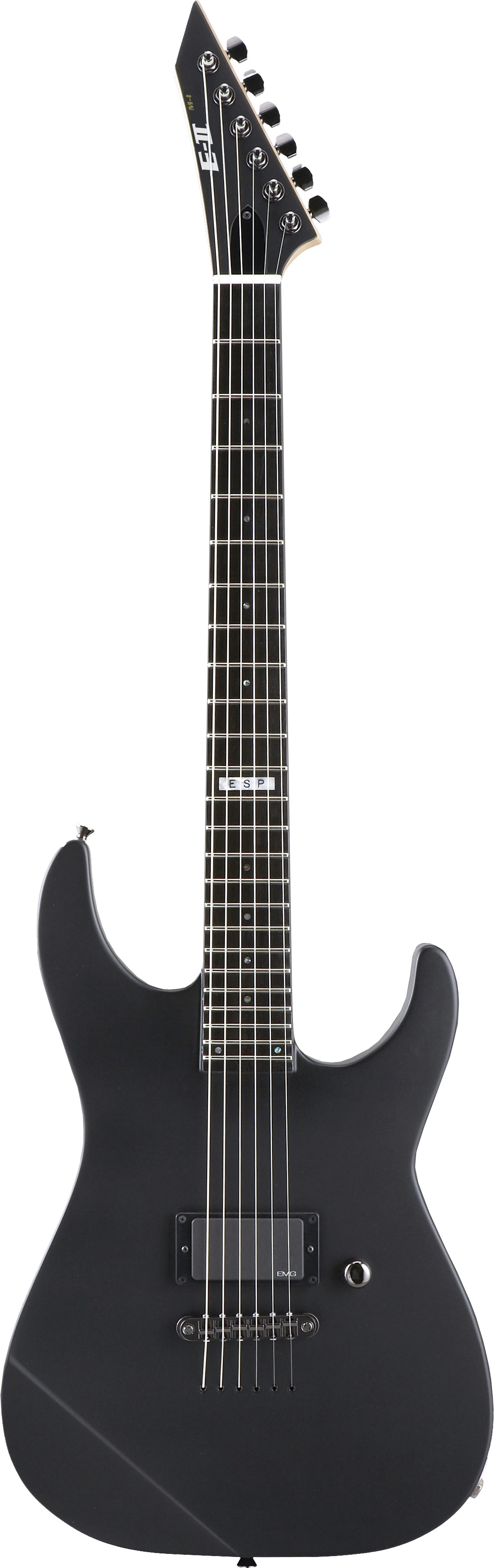 ESP E-II M-I Thru NT Black Satin