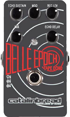 Catalinbread Limited Edition Belle Epoch Tape Echo Flat Black