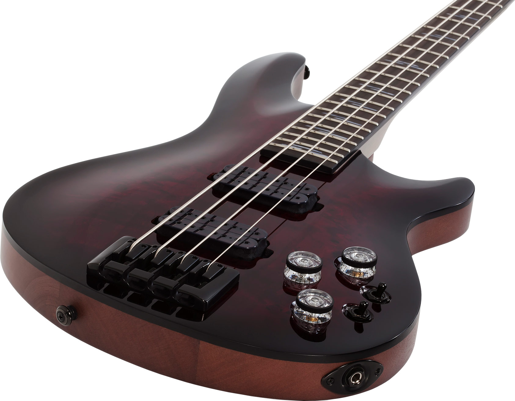 Schecter Omen Elite 4 Black Cherry Burst
