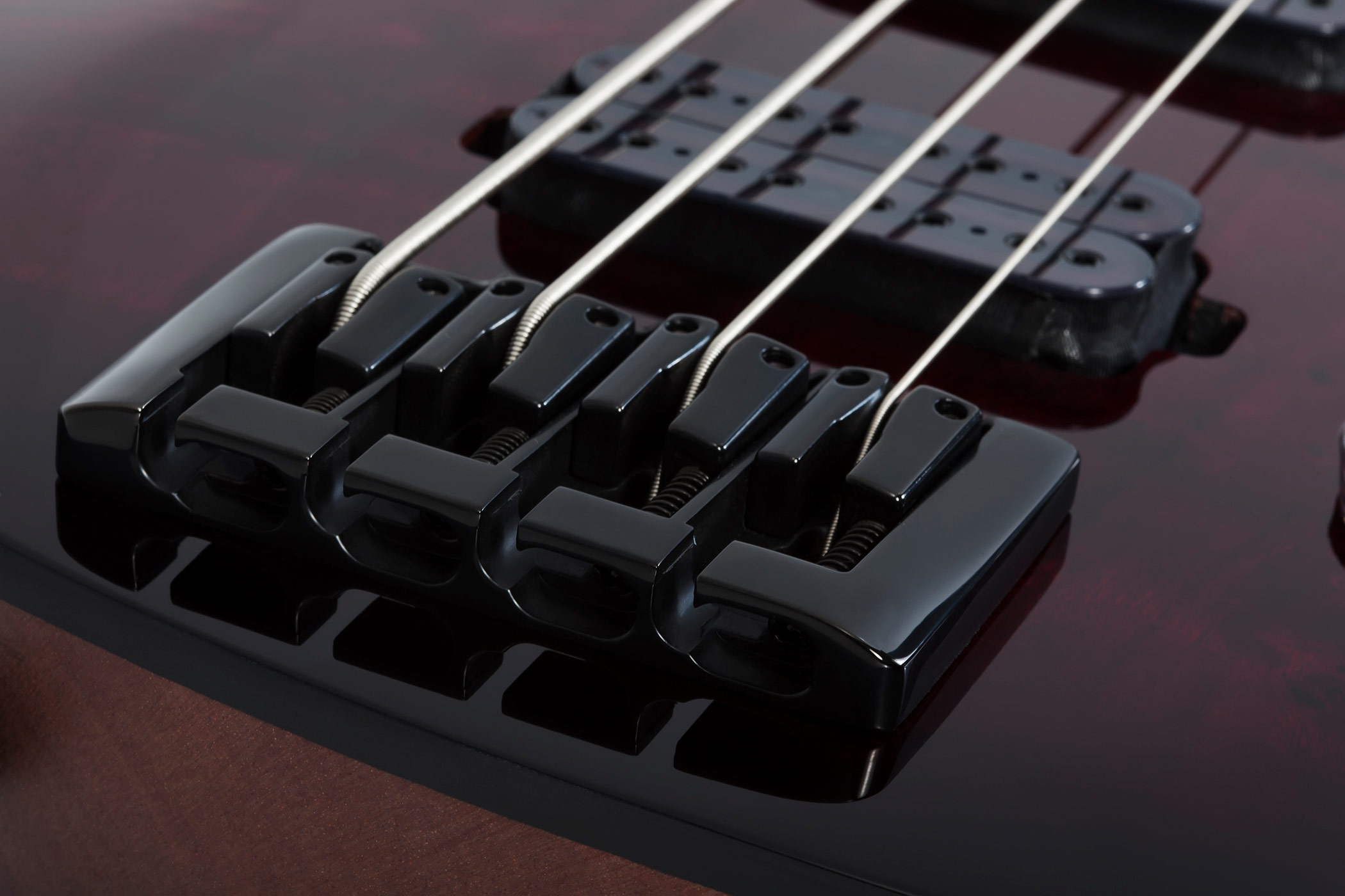 Schecter Omen Elite 4 Black Cherry Burst