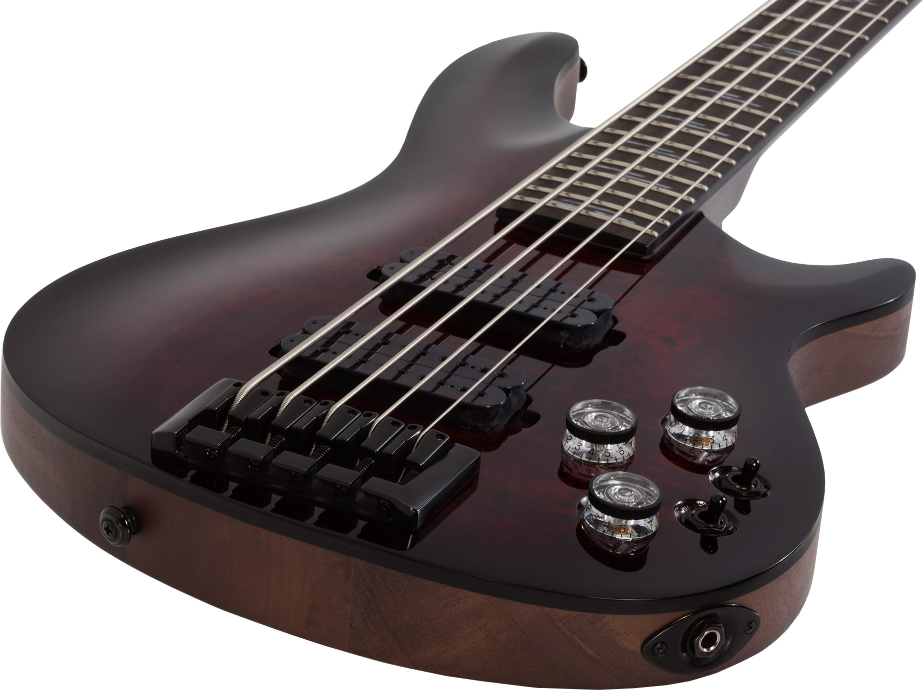 Schecter Omen Elite 5 Black Cherry Burst