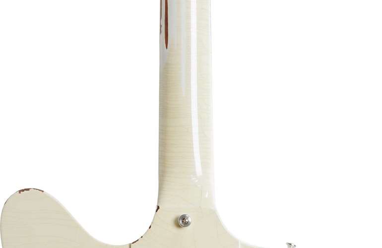 Gibson Custom Shop Murphy Aged Johnny Winter 1964 Firebird V Polaris White #JWFB037 Gibson Custom Shop Murphy Aged Johnny Winter 1964 Firebird V Polaris White #JWFB037