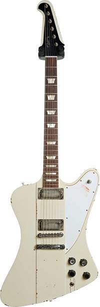 Gibson Custom Shop Murphy Aged Johnny Winter 1964 Firebird V Polaris White (Ex-Demo) #JWFB037